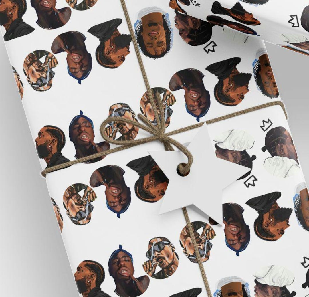 West Coast Rappers Wrapping Paper: Hip Hop Music Gift Wrap - Etsy