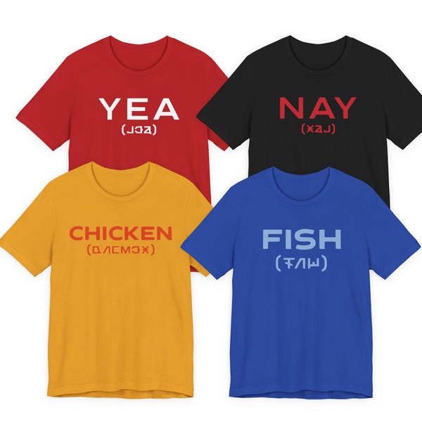 Yea or Nay, Chicken or Fish My Chemical Romance T-Shirt: Concert Shirt, Emo Tee
