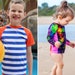 Hang Ten Rash Guard: Rash Guard Sewing Pattern, Swim Shirt Sewing Pattern