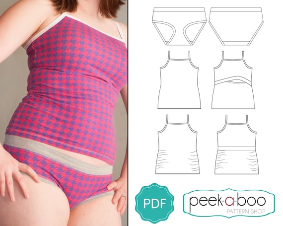 Uptown Undies & Camisole: Women's Underwear and Camisole PDF