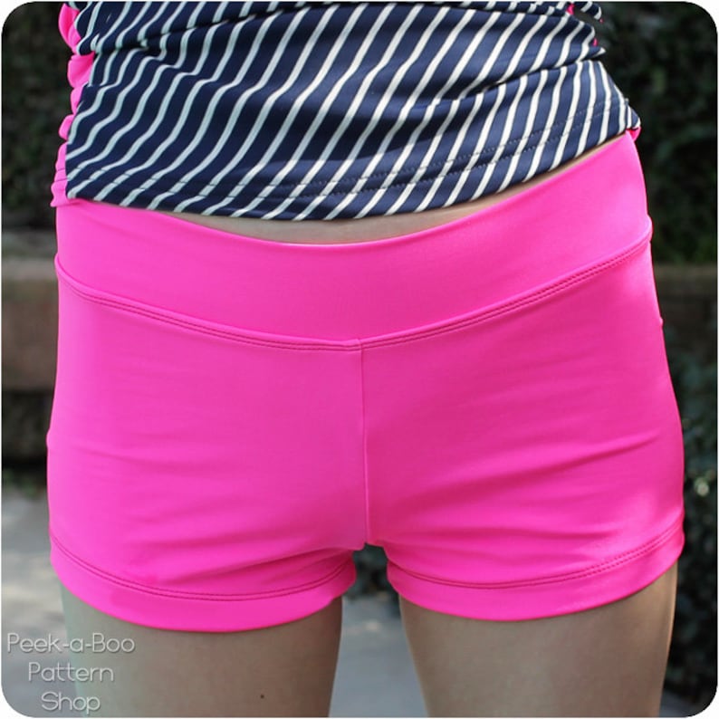 Bahama Mama Boy Shorts Women's Boy Shorts Sewing Pattern Etsy