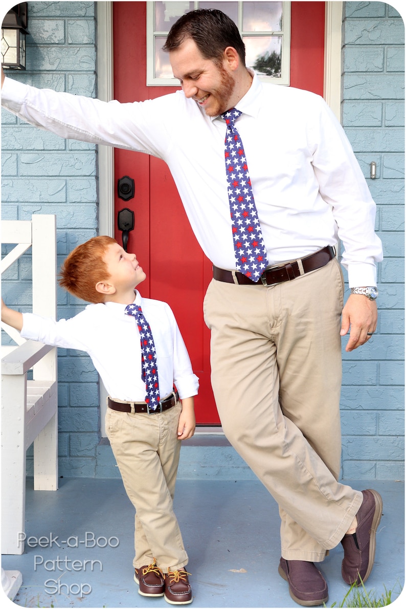 Classic Necktie PDF Sewing Pattern image 2