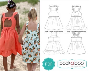 Willow Sundress PDF Sewing Pattern