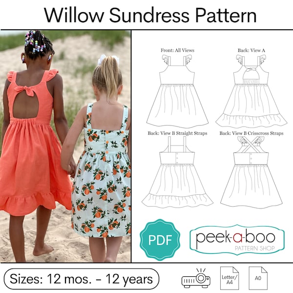 Willow Sundress PDF-naaipatroon