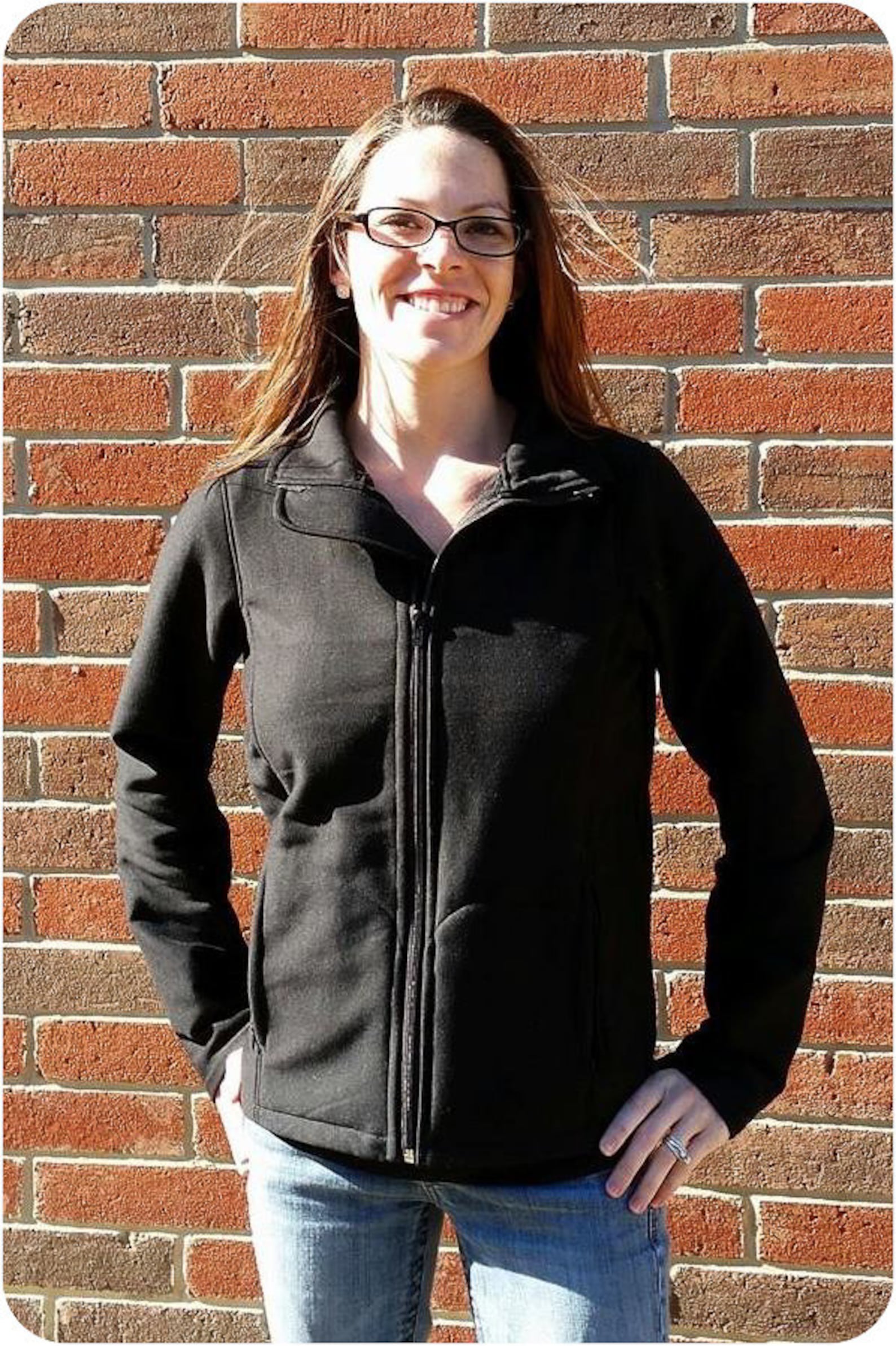 Cascade Fleece Jacket Pattern Women's Jacket Sewing Pattern, Fleece