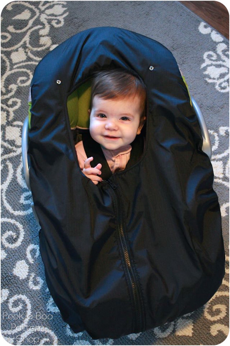 Lullaby Line Car Seat Cover Sewing Pattern image 6