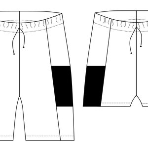Baja Shorts Sewing Pattern: Kids Shorts Sewing Pattern, Baby Shorts Sewing Pattern, Boardshorts Sewing Pattern image 10