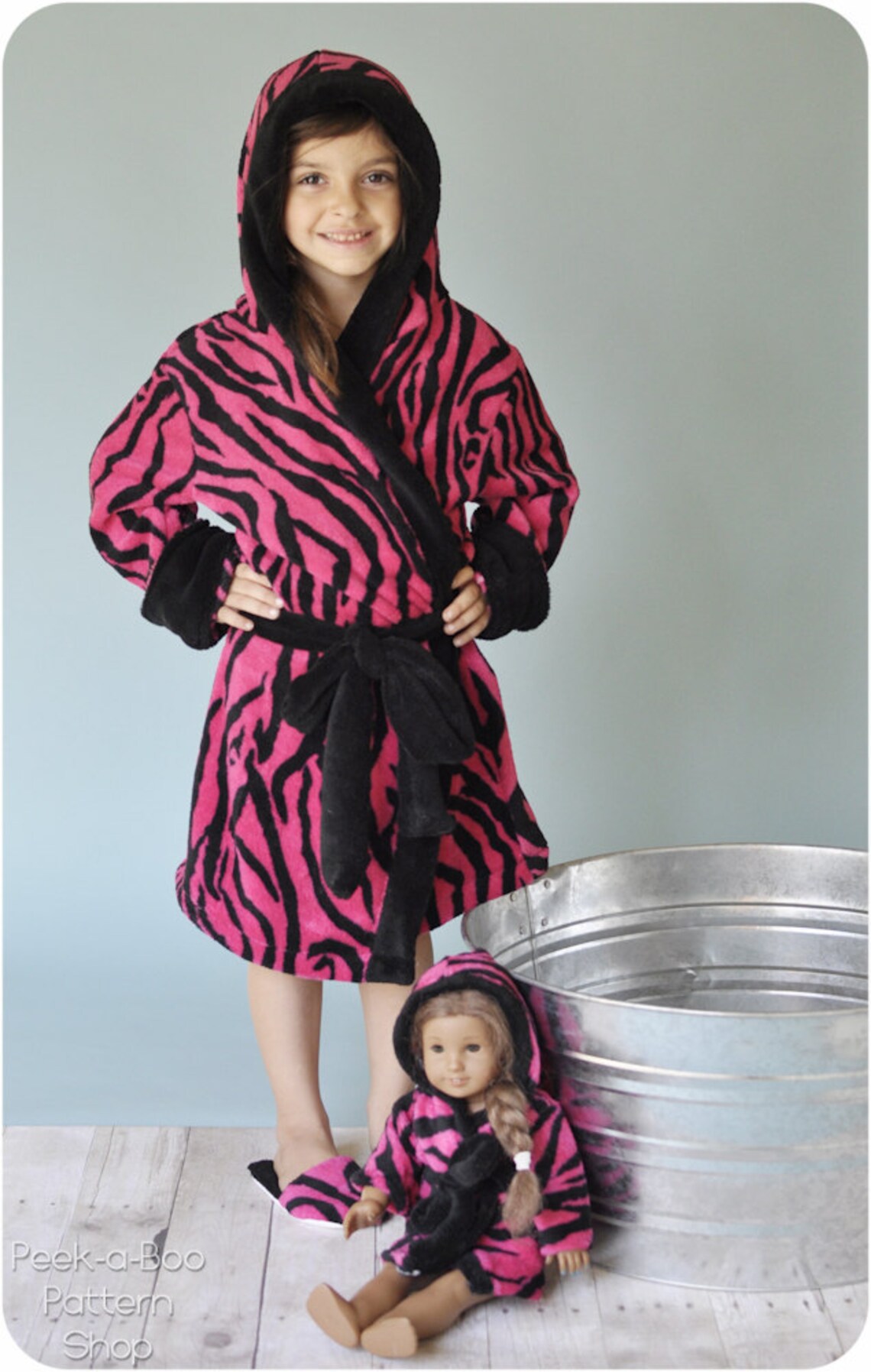 Comfy Cozy Robe Bath Robe Sewing Pattern 18 Doll Robe Etsy