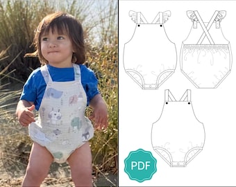 Sweet Pea Sunsuit Muster