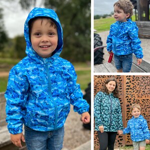 Kid's Zephyr Windbreaker Sewing Pattern - Etsy