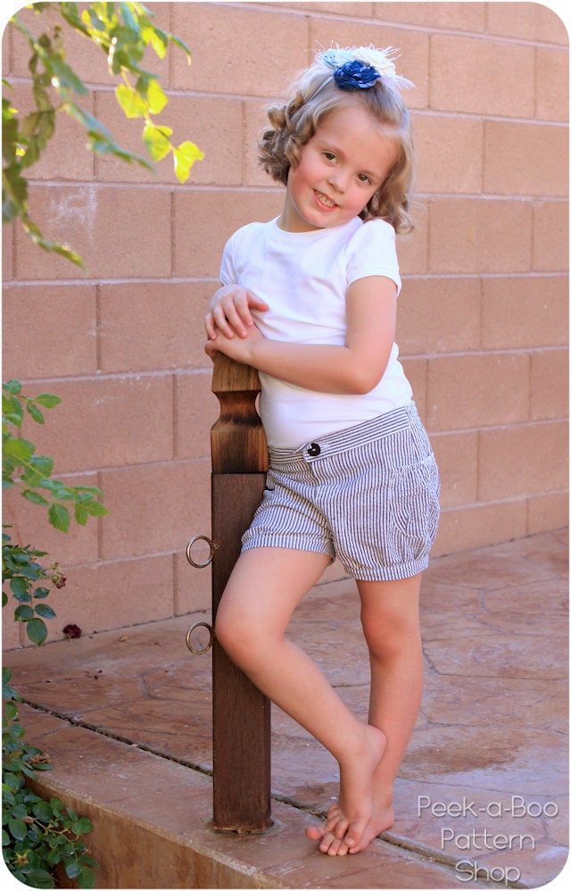 Bubble Shorts Girls Shorts Pattern Baby Shorts Pattern Etsy