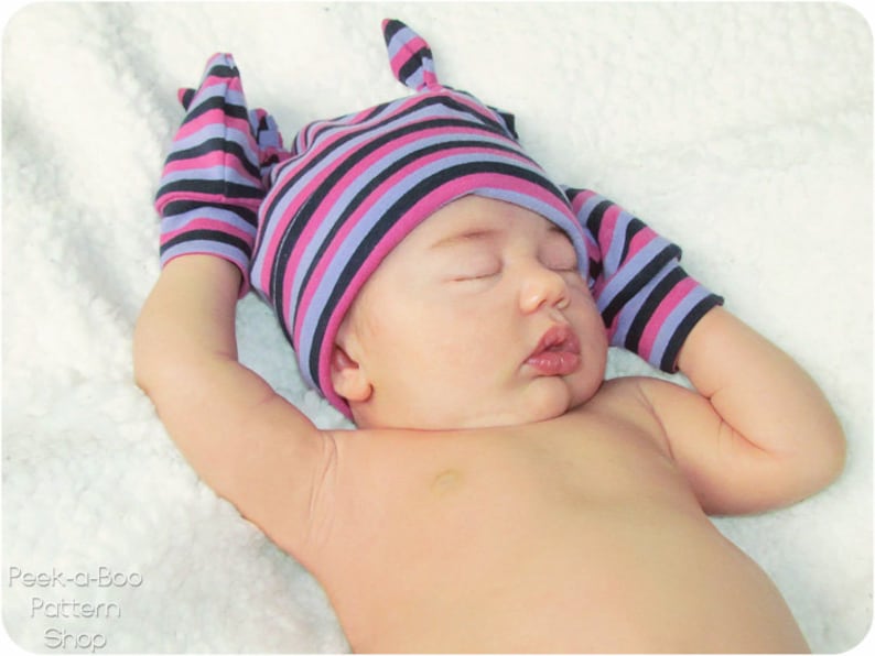 Double Knot Baby Beanie