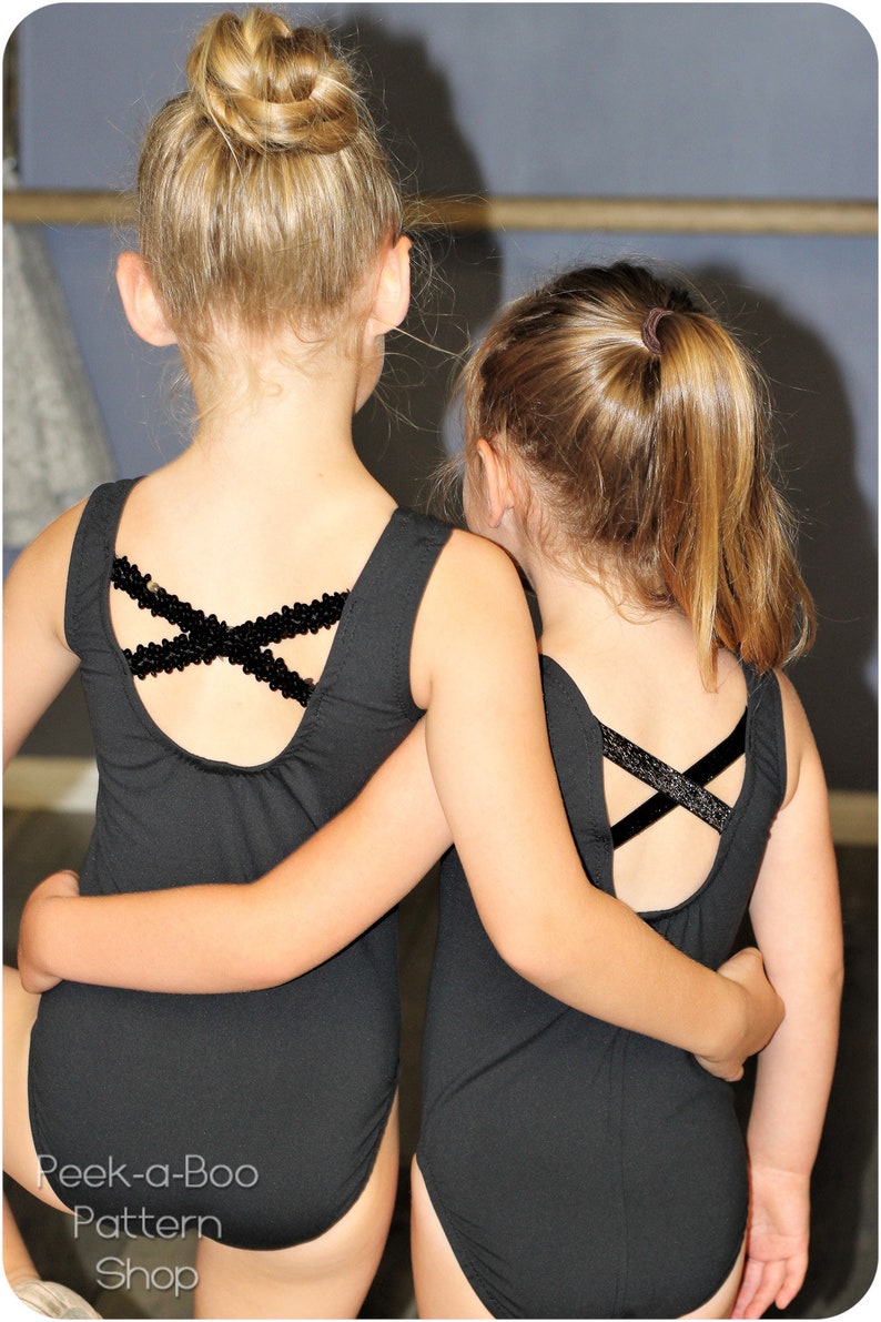 Sun N' Fun Girls Swimsuit PDF Pattern Girls Leotard PDF Etsy