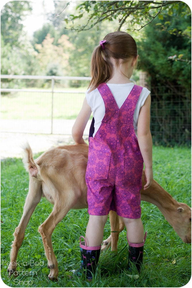Okey Dokey Overalls Sewing Pattern Etsy Australia