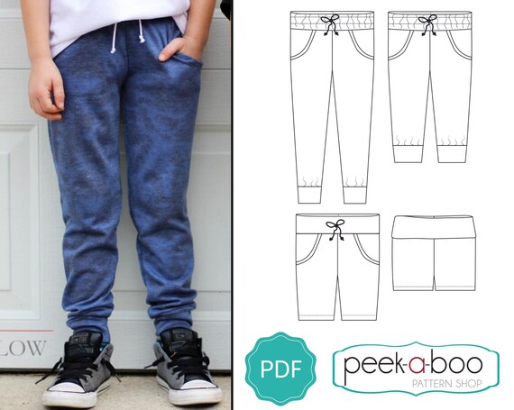 Jordan Joggers PDF Sewing Pattern - Etsy