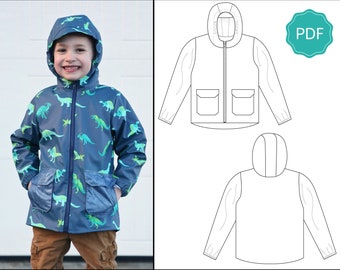 Kid's Raincoat Pattern