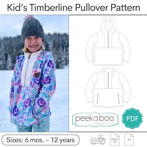 Kid&#39;s Timberline Fleece Pullover Pattern