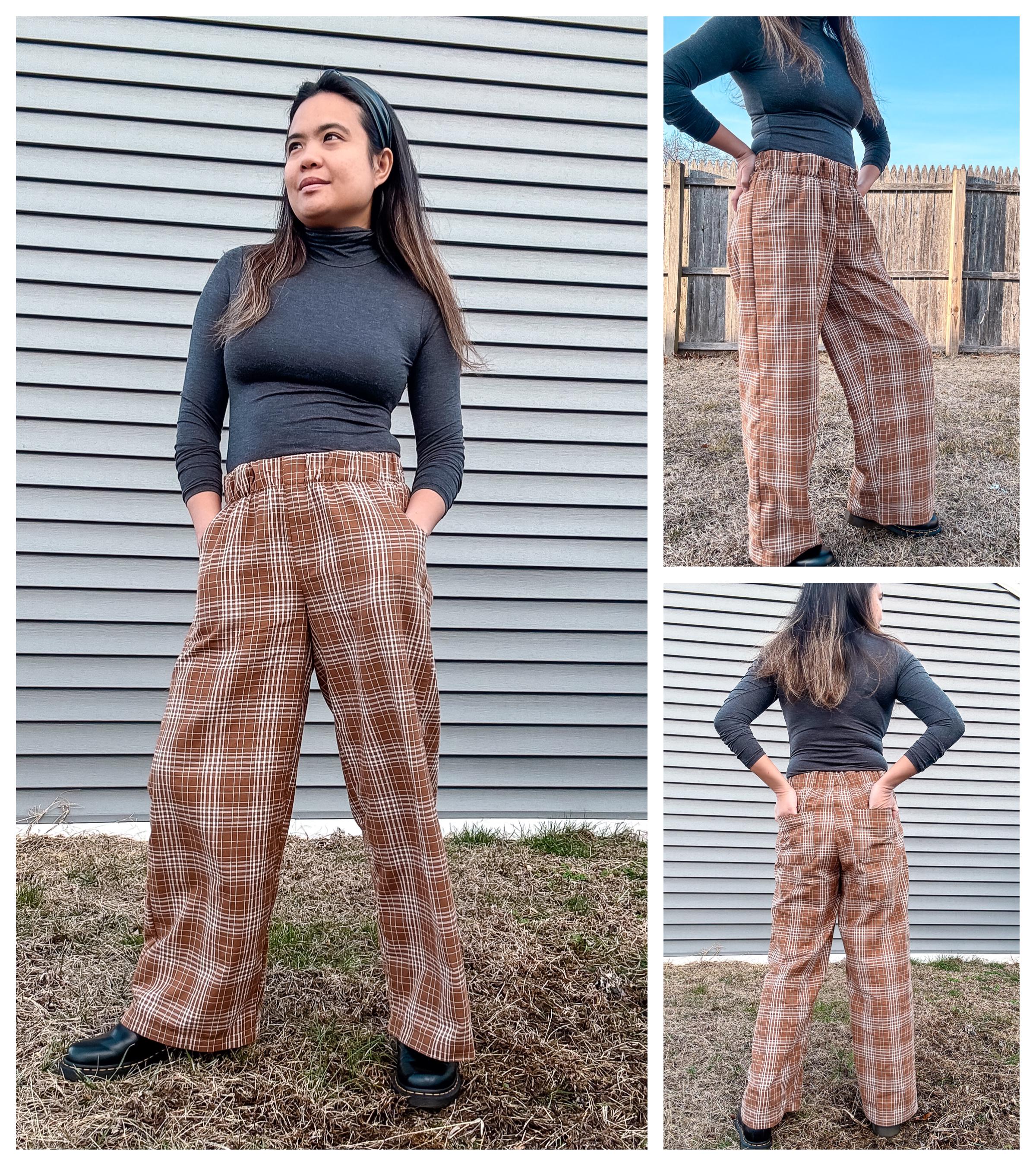 Women's Wide Leg Pants Pattern - Etsy