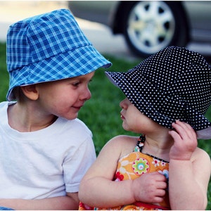 Reversible Bucket Hat: Bucket Hat Pattern, PDF Sewing Pattern image 4