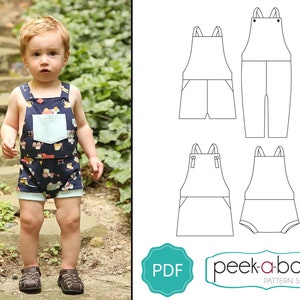 Darcy Romper & Dress PDF Sewing Pattern - Etsy
