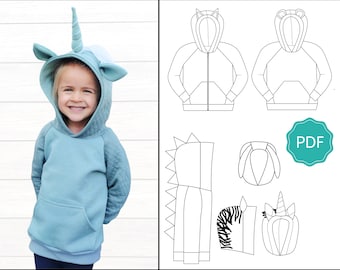 Wild Thing Hoodie Sewing Pattern