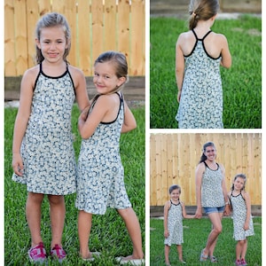 Girl's Firefly Dress & Top PDF Sewing Pattern image 8