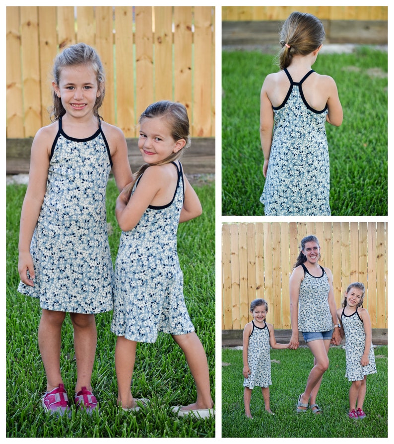 Girl's Firefly Dress & Top PDF Sewing Pattern image 8