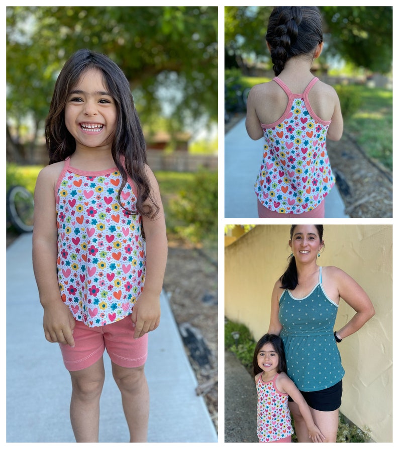 Girl's Firefly Dress & Top PDF Sewing Pattern image 4