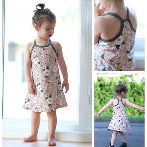 Girl's Firefly Dress & Top PDF Sewing Pattern image 5