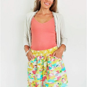 Skyline Skort: Women&#39;s Skort Sewing Pattern, Women&#39;s Skirt Sewing Pattern