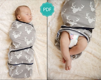 Sleep Tight Swaddle Sewing Pattern