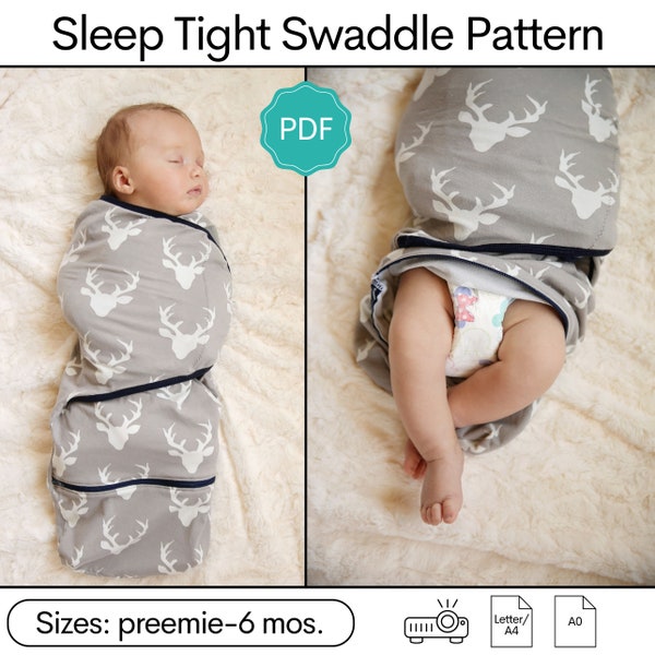 Schlaf Swaddle Schnittmuster