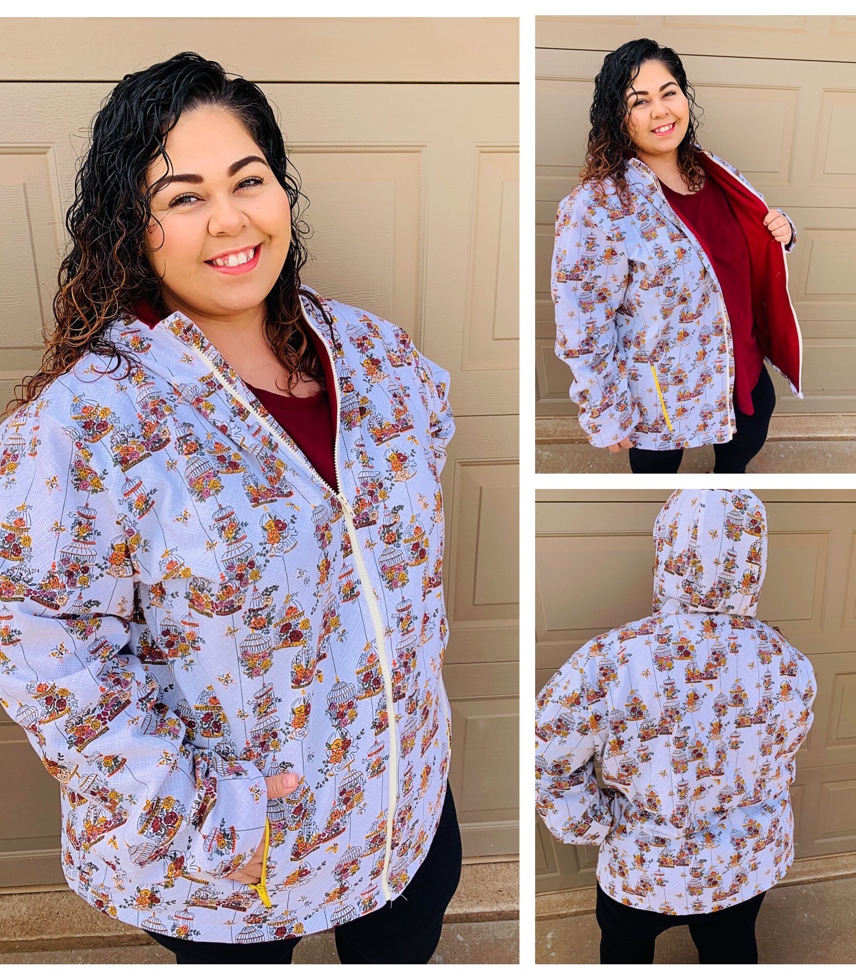 Adult Zephyr Windbreaker Sewing Pattern - Etsy