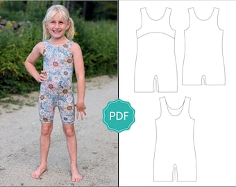 Cartwheel Unitard Pattern