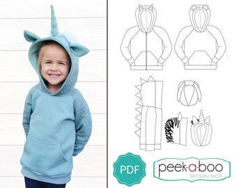 Wild Thing Hoodie Sewing Pattern