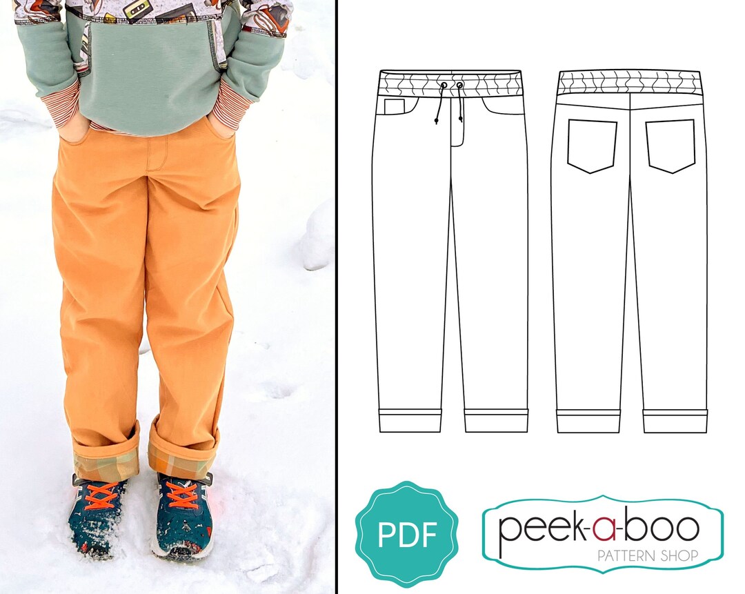 Trailblazer Pants Sewing Pattern - Etsy