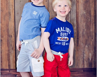 Castaway Cargos: Cargo Pants Pattern, Cargo Shorts Pattern