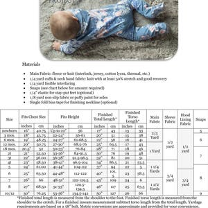 Cozy Kid Coveralls PDF Sewing Pattern / Coveralls Pattern / Kids Pajamas Sewing Pattern / Bodysuit Pattern / Baby Pajama Sewing Pattern image 10