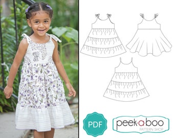 Summer Breeze Dress PDF Sewing Pattern