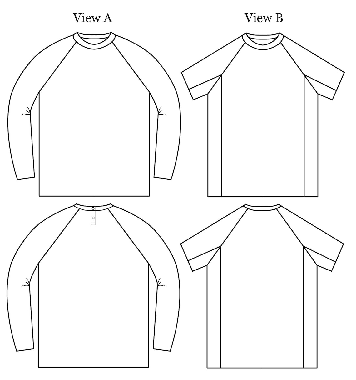 Hang Ten Rash Guard Rash Guard Sewing Pattern Swim Shirt Etsy