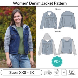 Women's Denim Jacket Pattern