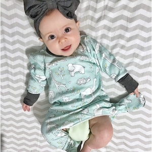 Lullaby Line Zip Inseam Pajamas Sewing Pattern image 6