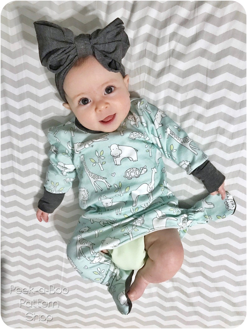 Lullaby Line Zip Inseam Pajamas Sewing Pattern image 6