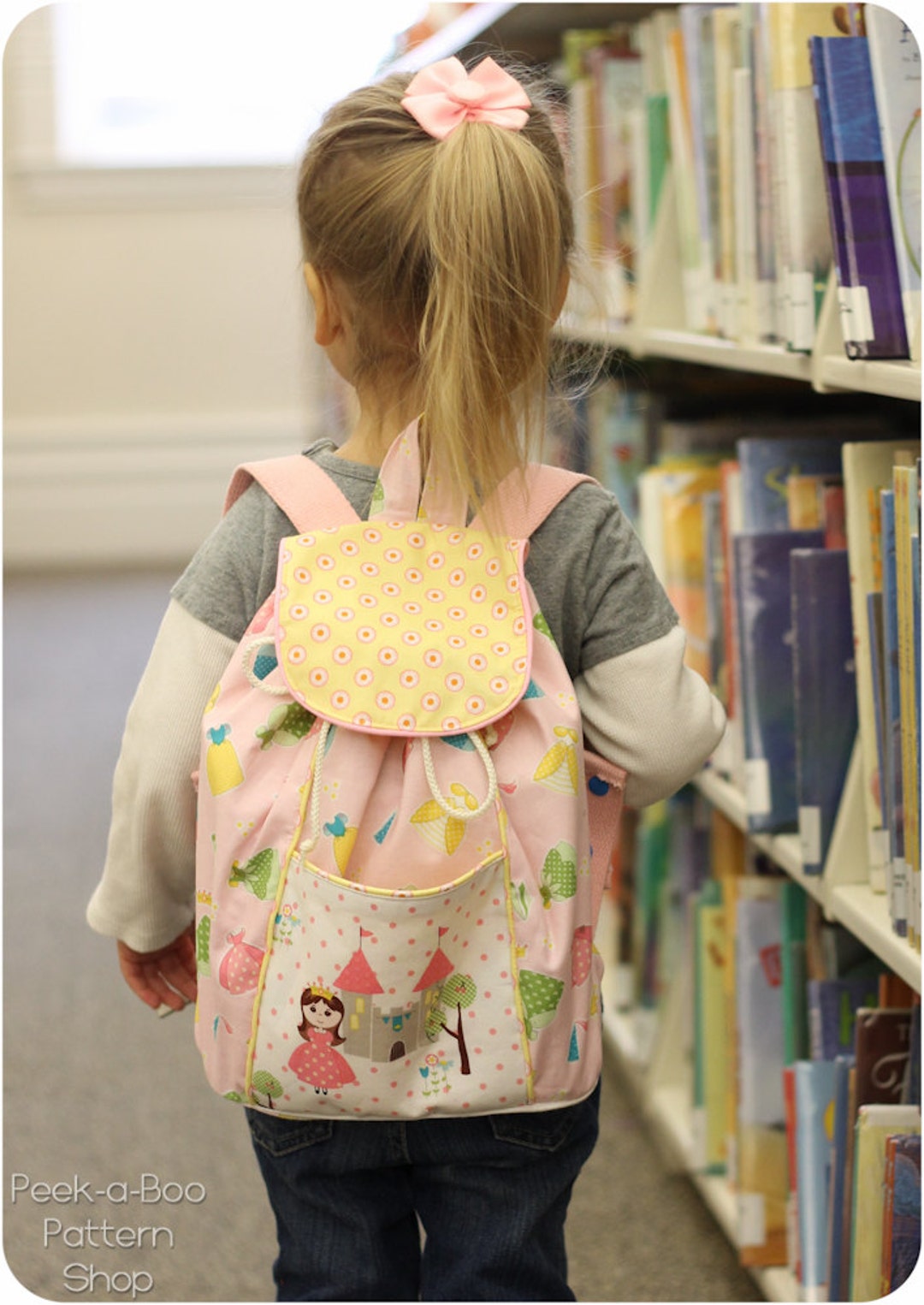 Lil' Adventurer Backpack Pattern: Kids Backpack Pattern -  Hong