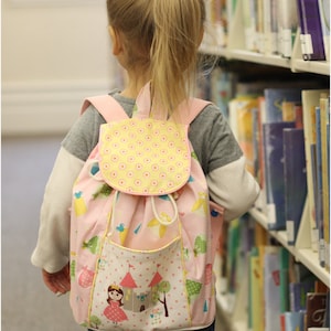 Lil' Adventurer Backpack Pattern: Kids Backpack Pattern, Toddler Backpack Pattern image 1