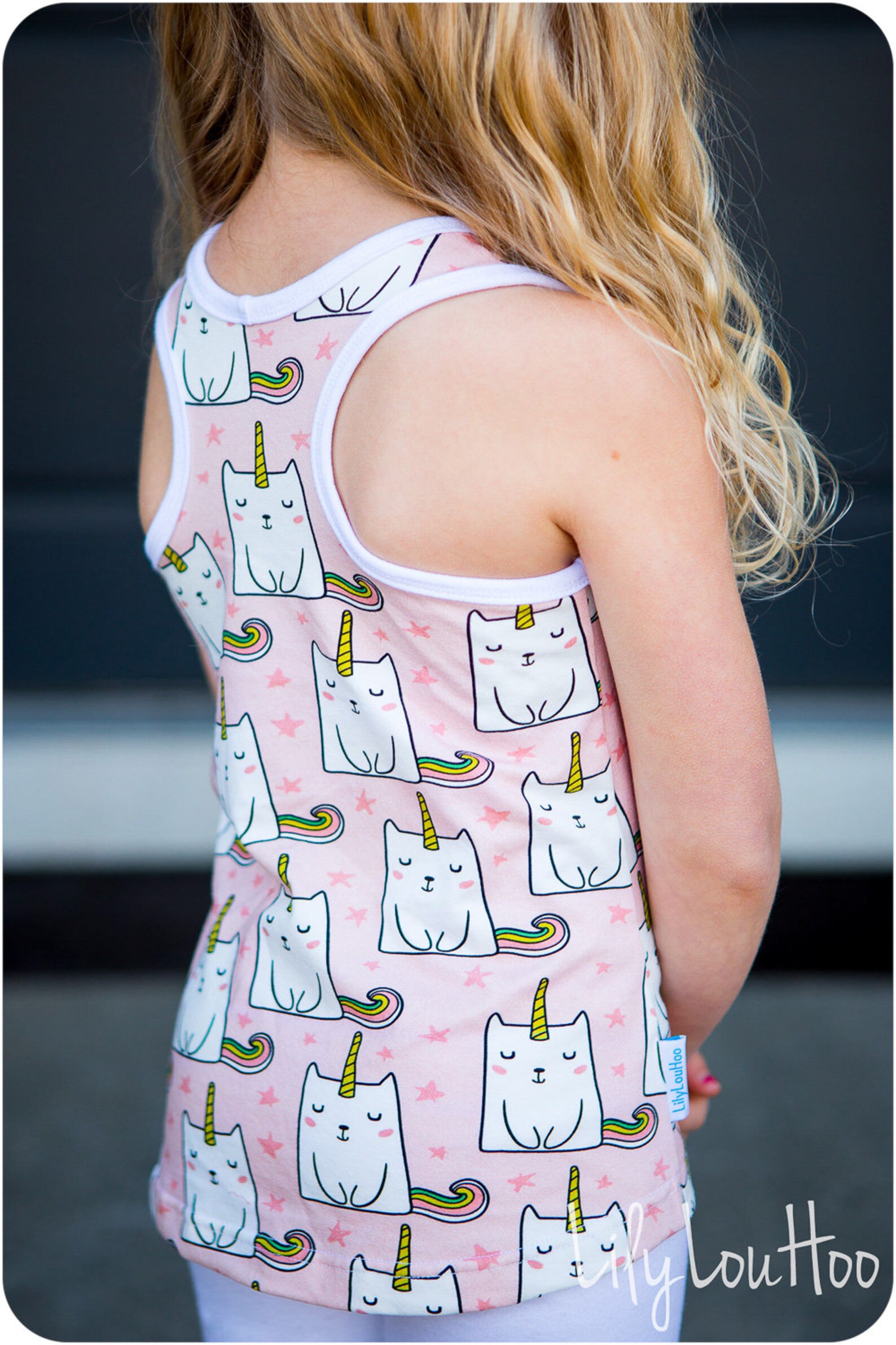 Rio Racerback Tank and Dress: Racerback Tank Top Pattern - Etsy