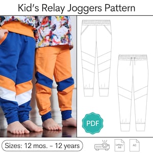 Kid&#39;s Relay Joggers Pattern