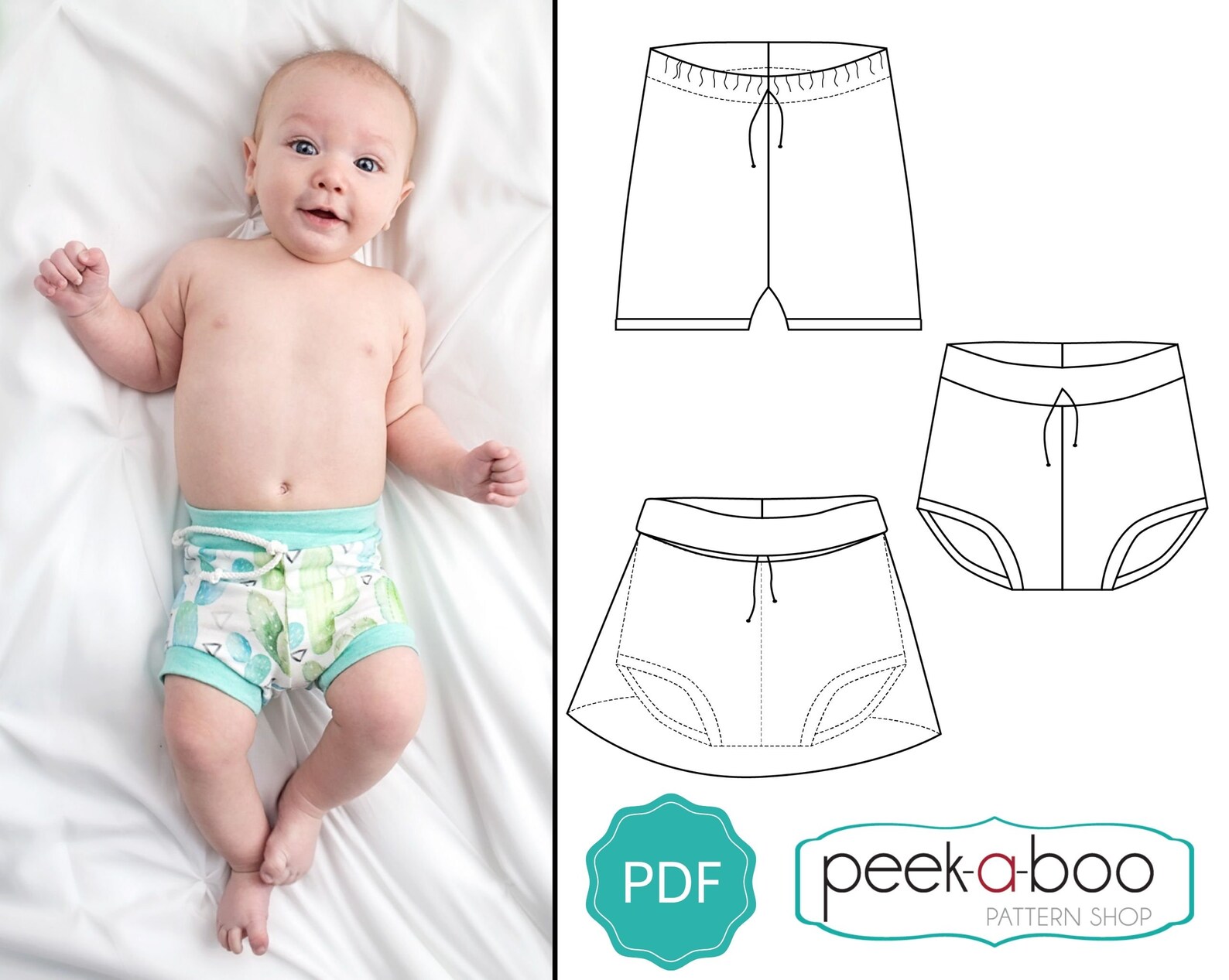 Chicka Chicka Bum Bums PDF Sewing Pattern Bummies Sewing Etsy UK