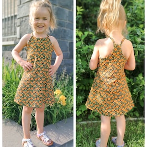 Girl's Firefly Dress & Top PDF Sewing Pattern image 7