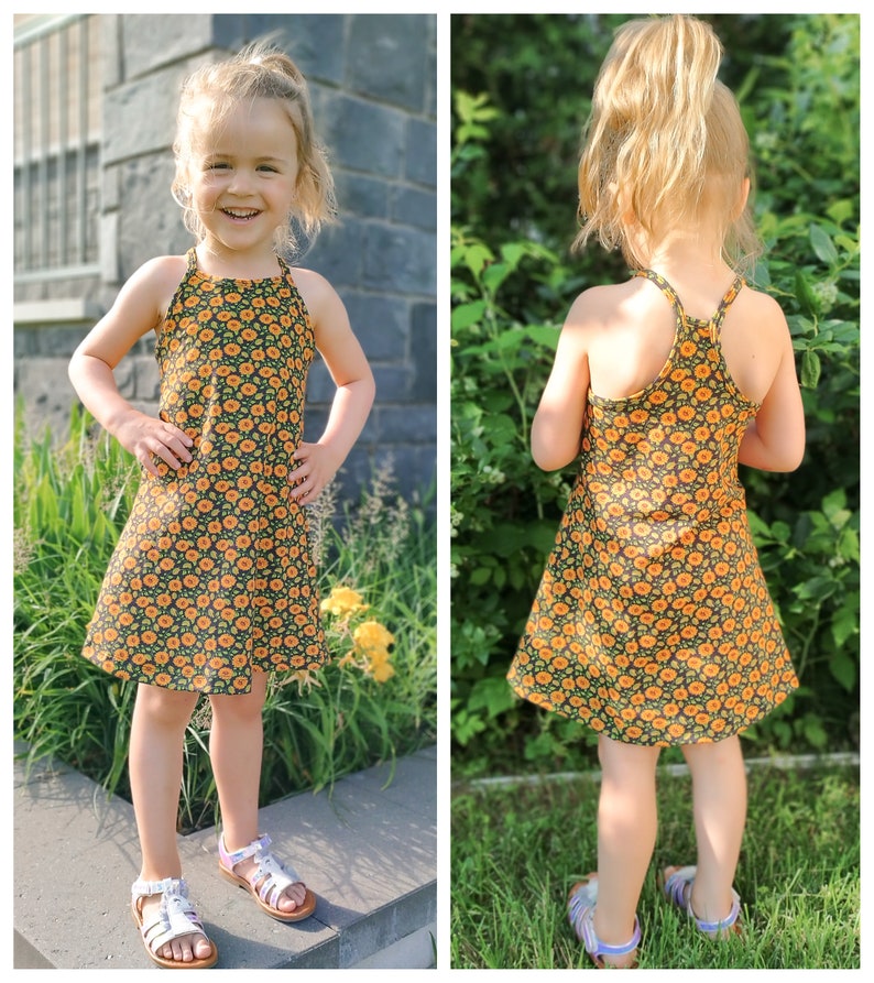 Girl's Firefly Dress & Top PDF Sewing Pattern image 7